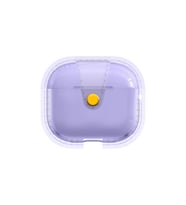 Apple Airpods 3. Nesil Uyumlu Zore Airbag 33 Darbelere Karşı Dayanıklı Magnetik Kılıf (Mor)