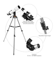Yüksek Netlik Monoküler Kara ve Uzay Teleskobu CF50080