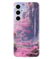 Samsung Galaxy S24 FE Kılıf Boutique Baskılı Resimli Şelale Pcode -033