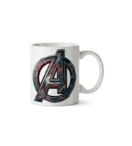 Beyaz Avengers Captain America Hulk Iron Man Superhero Porselen Kupa Bardak