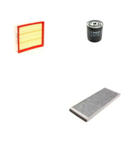 Bosch Filtre Bakım Seti Volkswagen Passat 2.8 Benzin 1996-2001 Hava + Yağ f. + Polen Filtre Sardes