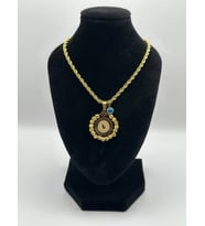 Arnes Jewelry Çelik Dorikalı Çeyrekli Kolye