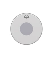 REMO CS-0114-10 Controlled Sound Coated Black Dot (Profesyonel - 14 İnç Trampet Derisi)  10-mil Tek Katman, Efsanevi Dayanıklılık ve Odaklanmış Tını, Sektör Standardı  Ölçüler: 14 İnç Çap