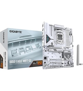 GIGABYTE B850 EAGLE WIFI7 ICE DDR5 HDMI-DP TYPEC PCIE 5.0 AM5 ATX BEYAZ
