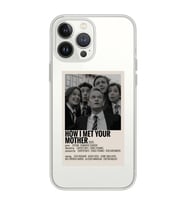 Iphone 12 PRO Uyumlu How I Met Your Mother Tasarımlı Şeffaf Telefon Kılıfı