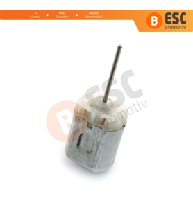 Araç Kapı Depo Kilit Dikiz Ayna Tamir İçin FC280 12V DC 28.30 mm Yuvarlak O Şaft Motor