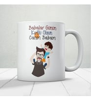 Canım Babam Baskılı Babalar Günü Kupa Bardak Kahve Kupa Bardak-7