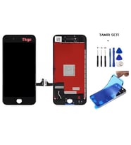 Tkgz - iPhone 8 Uyumlu Lcd Ekran Dokunmatik -A- Kalite + TAMİR SETİ + TOZ BANTI SİYAH