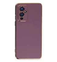 Durukar® One Plus 9 Kılıf Volet Silikon - Mor