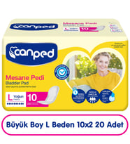 Canped Mesane Pedi L Beden Yoğun 10x2 20 Adet