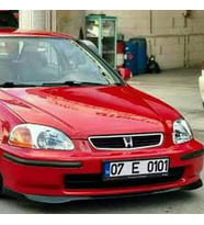 HONDA İES CİVİC 1996-1998  MODEL UYUMLU MAKYAJSIZ KASA SİR LİP