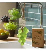 Üzüm Şeklinde El Yapımı Doğal Sabun – Aromatik Kokulu Dekoratif Banyo Sabunu (Yeşil)
