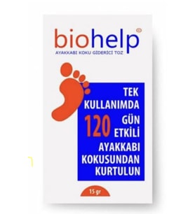 BİOHELP AYAK TOZU 15 GR - 48'Lİ FANUS