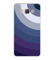 Samsung Galaxy A5 (2015)  Kapak Renk Cümbüşü Tasarımlı Şeffaf Silikon Kılıf