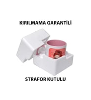 Eşref Rüya Eşref Tek 6 Dizi Özel Tasarım Hediyelik Kupa Bardak (Beyaz)