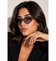 Premium Lüks Tasarım Oval Güneş Gözlüğü