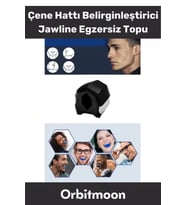Premium Seri Silikon BPA İçermeyen Çene Çizgisi Güçlendirici Şekillendirici Jawline Egzersiz Topu