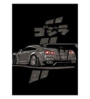 Gtr R35 Lm Nismo Tablo Ahşap Poster Dekoratif