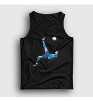 Presmono Unisex Siyah Reverse Shot Rövaşata Cristiano Ronaldo Atlet 326441tt