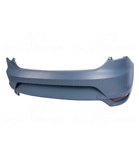 Seat Leon 2013-2020 Arka Tampon Seti (Çift Egzoz Çıkışlı Difüzör)