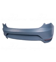 Seat Leon 2013-2020 Arka Tampon Seti (Çift Egzoz Çıkışlı Difüzör)