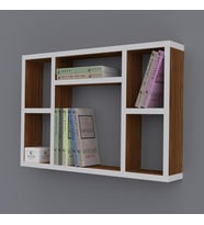 Kenzlife kitaplık neşve 040*060*20 cvz duvar rafı