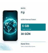 Fiji eSIM İnternet Paketi 5 GB 30 Gün