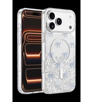 Onegif iPhone 17 Pro Max Misk Simli Magsafe Kapak - Desen 3