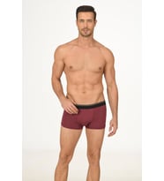 3 Adet Nbb Erkek Modal Boxer 735 (Bordo)