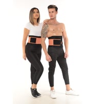 Unisex Termal Sauna Sporcu Kemeri Zayıflama Yağ Bel Göbek Eritme Inceltme Kemeri