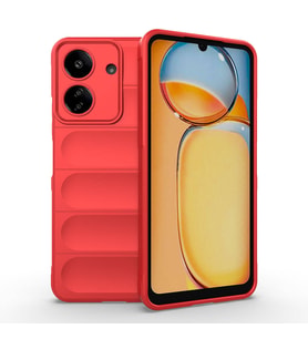 Xiaomi Redmi 13C Uyumlu Kılıf Esnek TPU Oyuklu Arka Yüzey Tasarımlı Zore Etnik Silikon Kapak