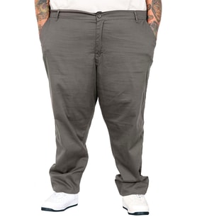 Mode XL Büyük Beden Erkek Pantolon Keten Milano 20850 Haki