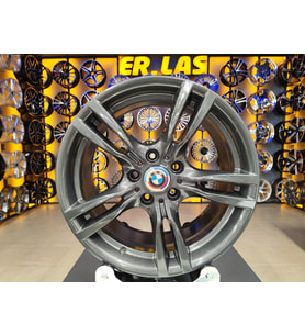4 Adet BMW ORIJINAL 8.5-9.5*18 5*120 ET47 72.6 FÜME JANT REVİZE EDİLMİŞ (Takım)