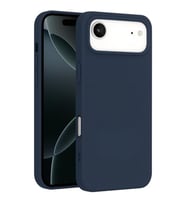 Coverzone iPhone 17 Pro Max ?le Uyumlu K?l?f Z-Mara Lansman Vieri Tam Koruma Arka Kapak Kamera Koruma �?k?nt?l? P�r�zs�z Y�zey Lacivert