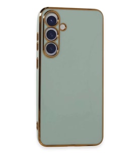 Galaxy S24 Plus Kılıf Volet Silikon - Açık Yeşil
