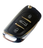 Peugeot Citroen Tipli KD Keydiy NB11 3 Tuşlu Akıllı Kumanda Anahtar Dış Kabı Oto Anahtarlık