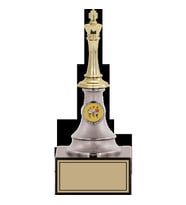 ODAK KUPA - Figürlü Kupalar - Satranç Figürlü Kupalar FG-010 B - 23 cm