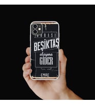 Kişiye Özel İsim Baskılı BEŞİKTAŞ Telefon Kılıfı 0,7 mm Kaliteli Kılıf (tüm telefon modelleri)