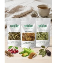 Saf(1.Kalite) Yeni Mahsül Kiraz Sapı - Mısır Püskülü - Avokado Yaprağı (3x 100 Gr) Set