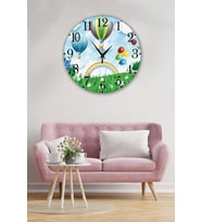 bilge Tasarım Çocuk Odası Duvar Saati 30 x 30 CM (Karışık)
