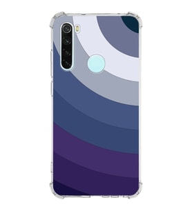Xiaomi Redmi Note 8 Köşe Korumalı Antişok Kapak Renk Cümbüşü Tasarımlı Şeffaf Silikon Kılıf