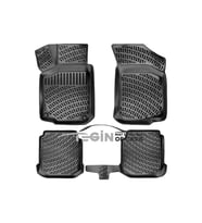 Seat Leon 3D Havuzlu Paspas 2004 Siyah