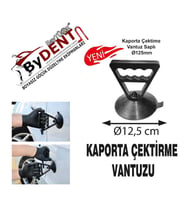 Pdr Manuel Kaporta Çektime Saplı Vantuz 125Mm