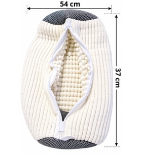 Özel Tasarım Ayakkabı ve Hassas Eşya Yıkama File Çantası- Mikrofiber Fermuarlı Koruyucu Yıkama Files