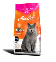 Hobi Maxicat Kuzu Etli Yetişkin Kedi Maması 15kg🐑 – Yüksek Proteinli, Hayvansal İçerikli Sağlıklı Mama