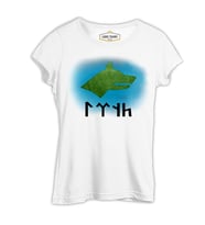 Türk Kurt 3 Beyaz Kadın Tshirt