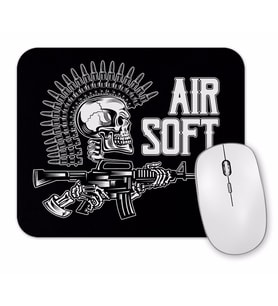 Punk Skull Mouse Pad