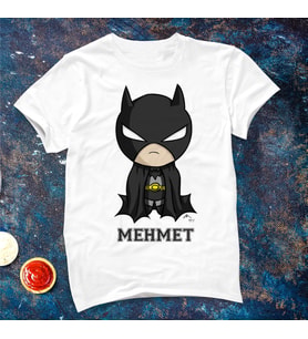 Batman Tişörtü ( Çocuk - Büyük ) Kişiye Özel