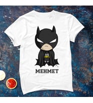 Batman Tişörtü ( Çocuk - Büyük ) Kişiye Özel
