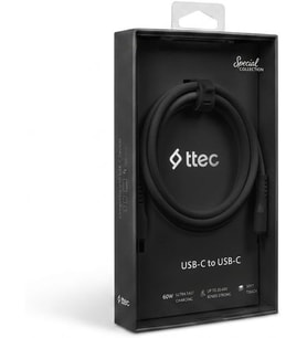 60W PD/QC Type-C to Type-C Ultra Hızlı Şarj ve Data Kablosu Neon (Neon Siyah) 2DK59S